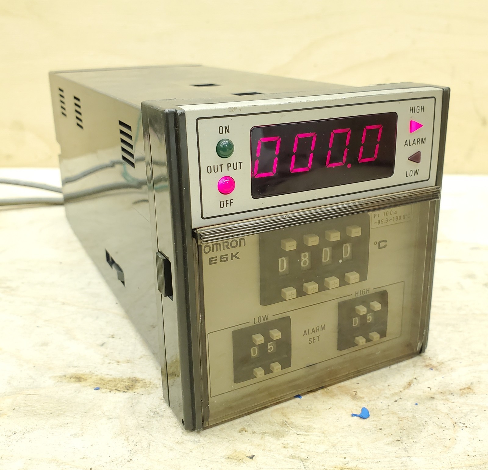 Omron E5K 95PT Temperature Controller E5K 95PT-DIN