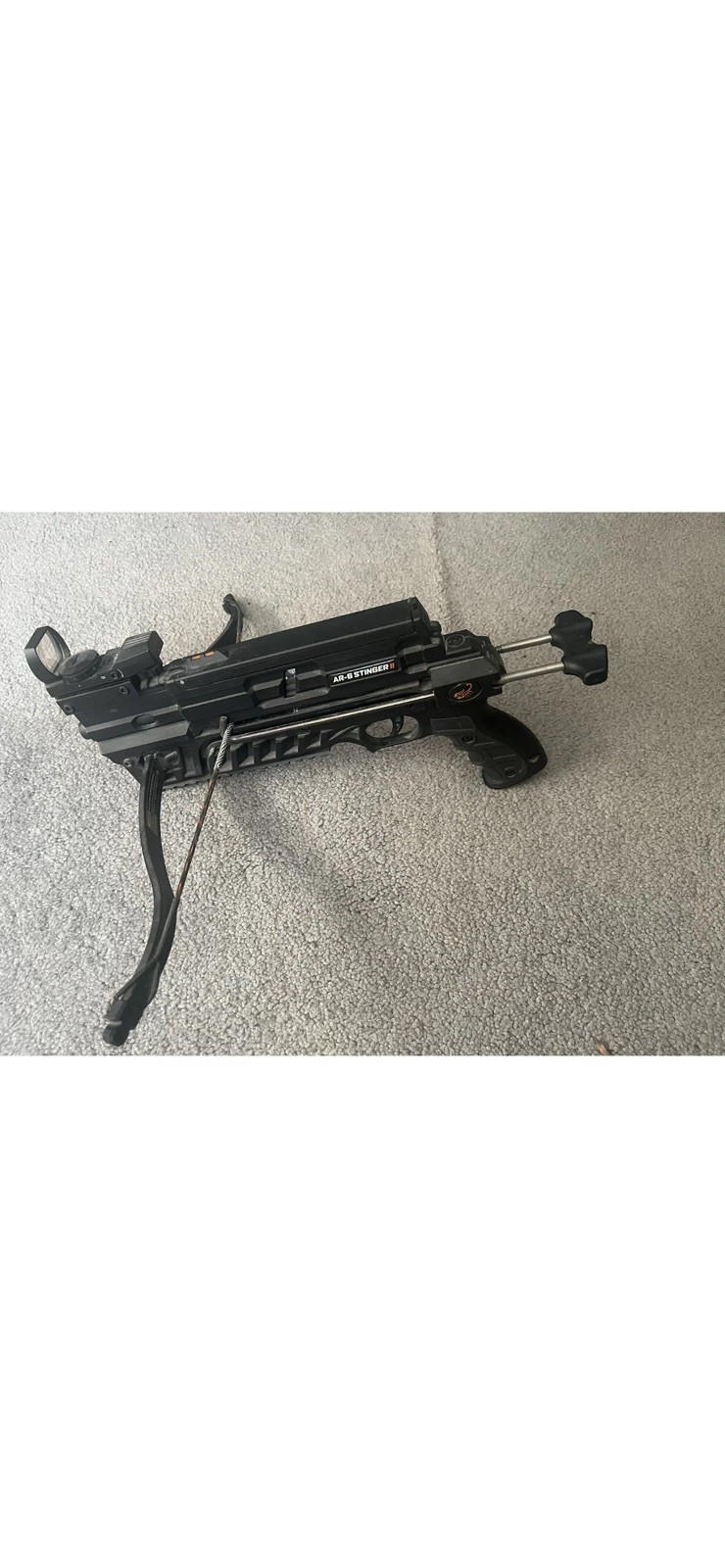 Steambow AR-6 Stinger II Compact Crossbow, Repeating Crossbow w/ 6-Shot Magazine