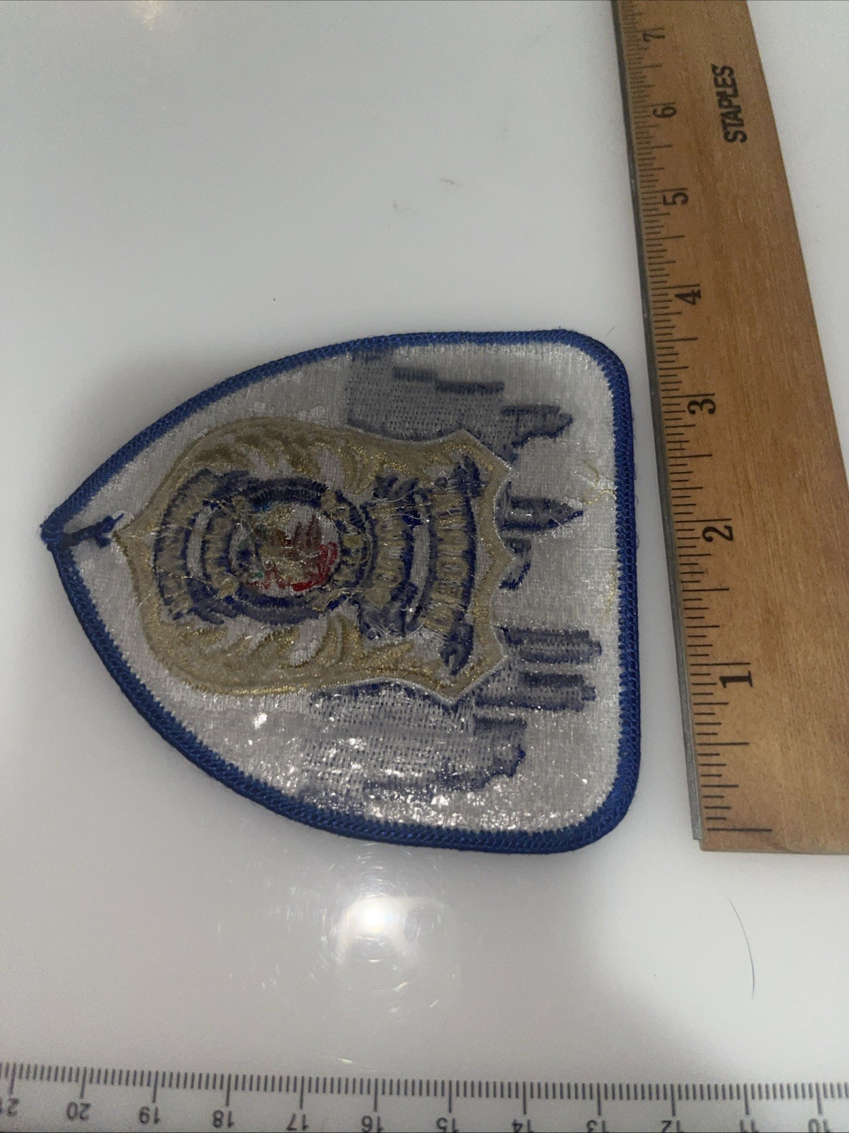 PEORIA ILLINOIS POLICE DEPARTMENT PATCH