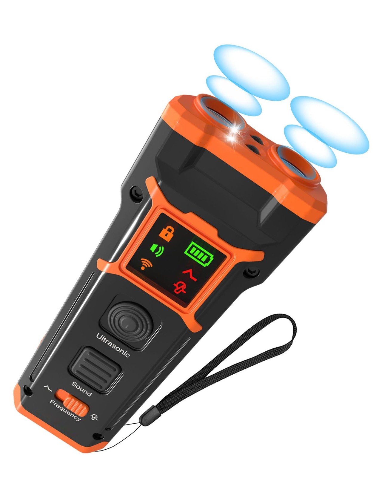 Dog Training Bark Deterrent Device, Anti-Barking Device with HD Display and L...