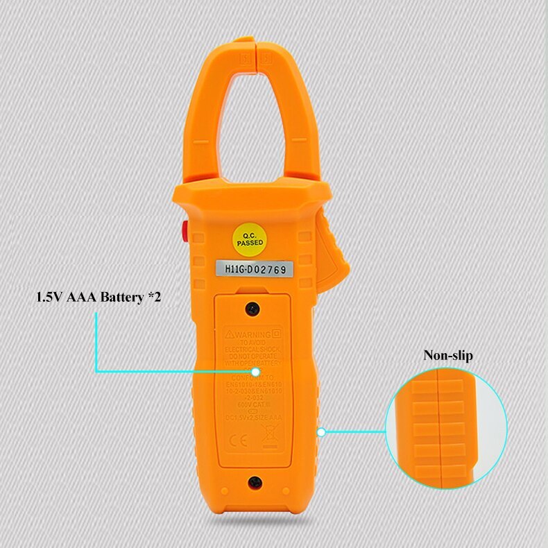 Digital Clamp Meter Digital Multimeter Ammeter Resistance/ AC / DC/ Voltage
