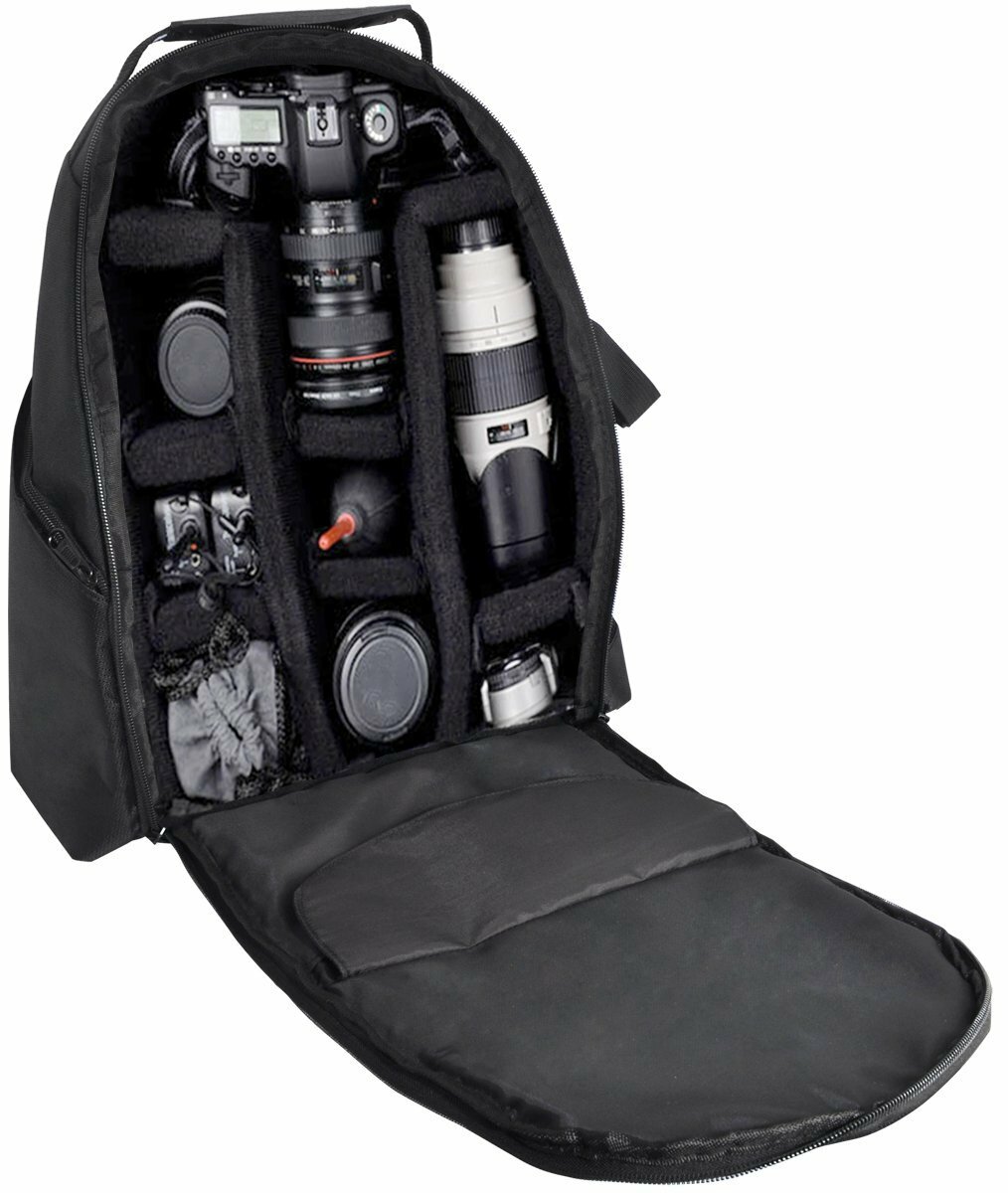 Pro Deluxe Backpack Case Camera Bag For Canon EOS M6 M50