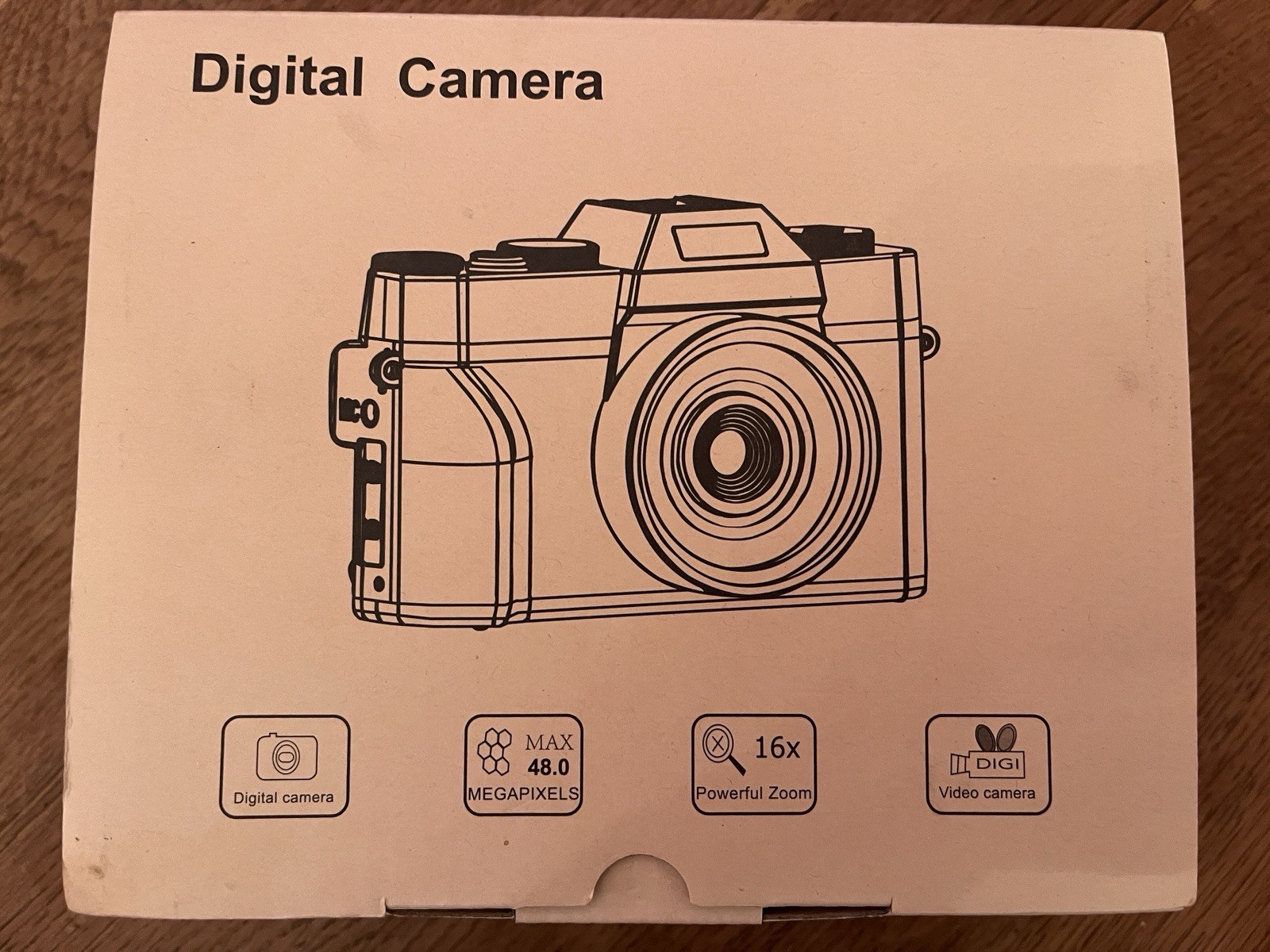 Digital Camera BNIB 2x Battery SD Card