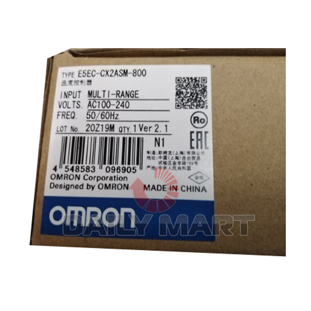 New In Box OMRON E5EC-CX2ASM-800 Temperature Controller