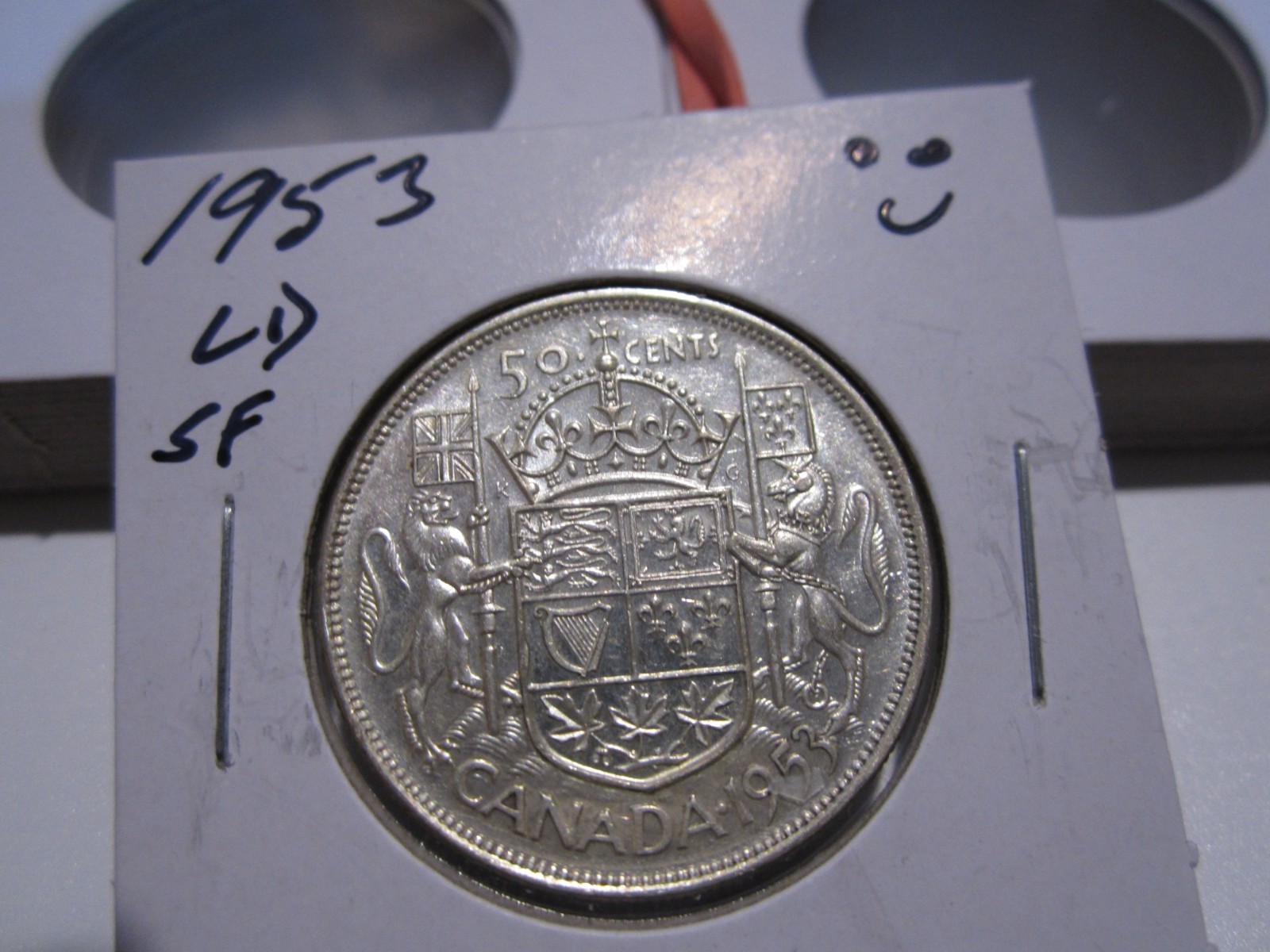 1953 - LD - SF - Canada - Silver 50 cent - Canadian half dollar