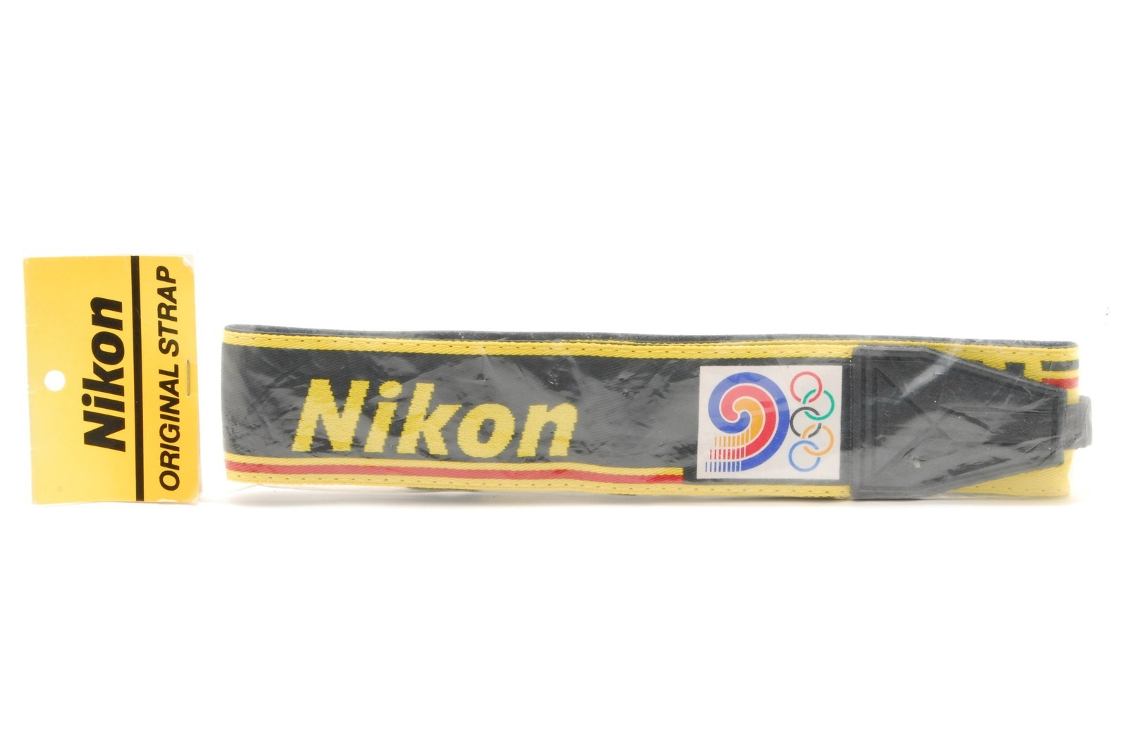 Rare!! [UNUSED] Nikon 1988 Seoul Olympic Official Memorial Neck Strap From JAPAN