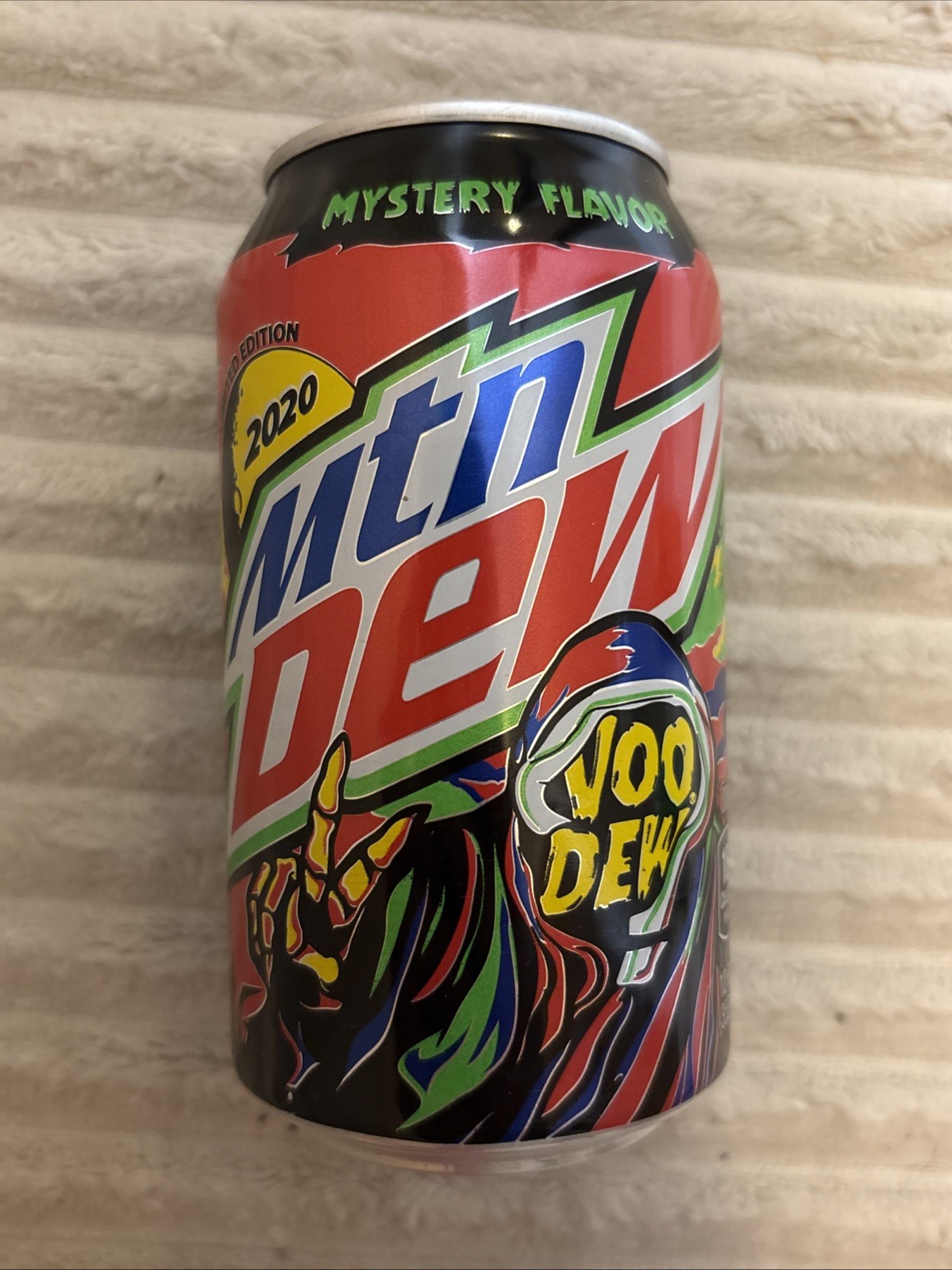 Mountain Dew VooDew 2  2020 Limited Edition Single 12oz Can Opened RARE