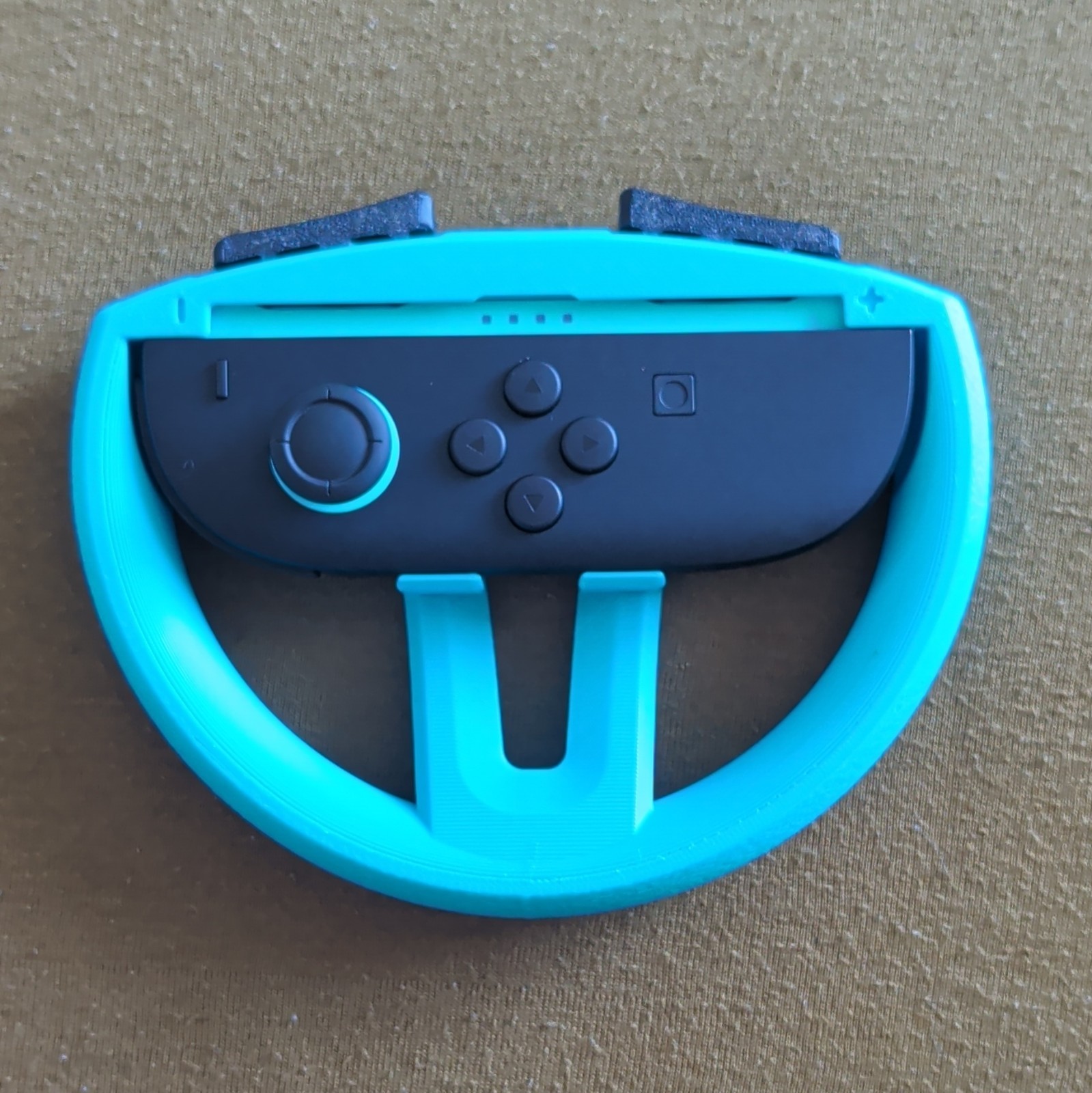 Nintendo Switch 2 Joy-Con Steering Wheel Grip Handle Holder Attachment Blue