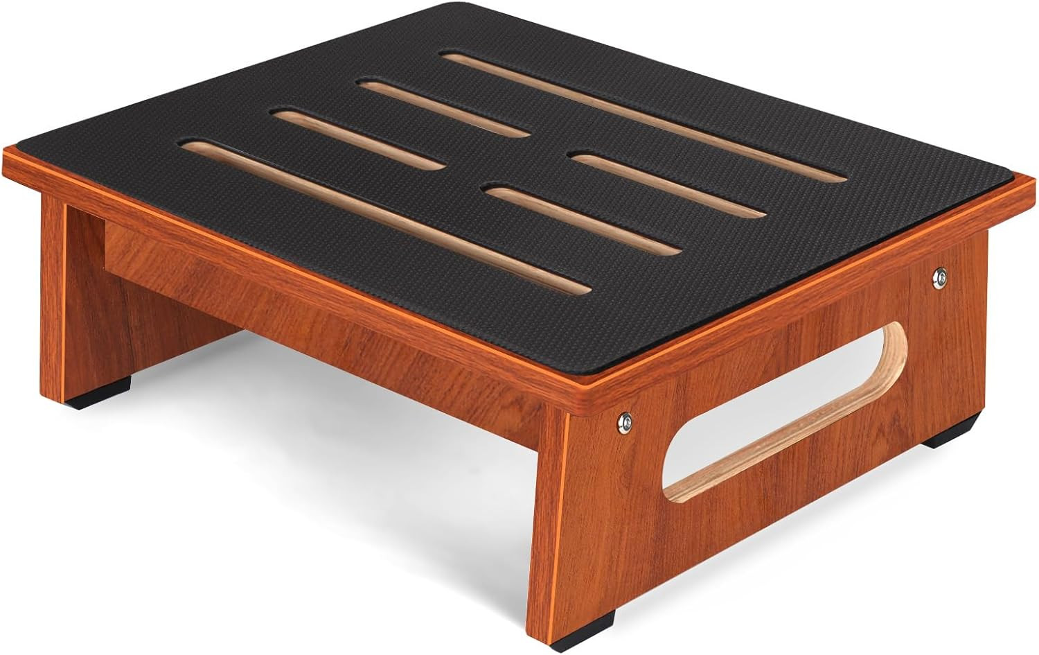 One Step Stool for Adults Seniors with Non-Slip Rubber Stepping Surface, Heavy D