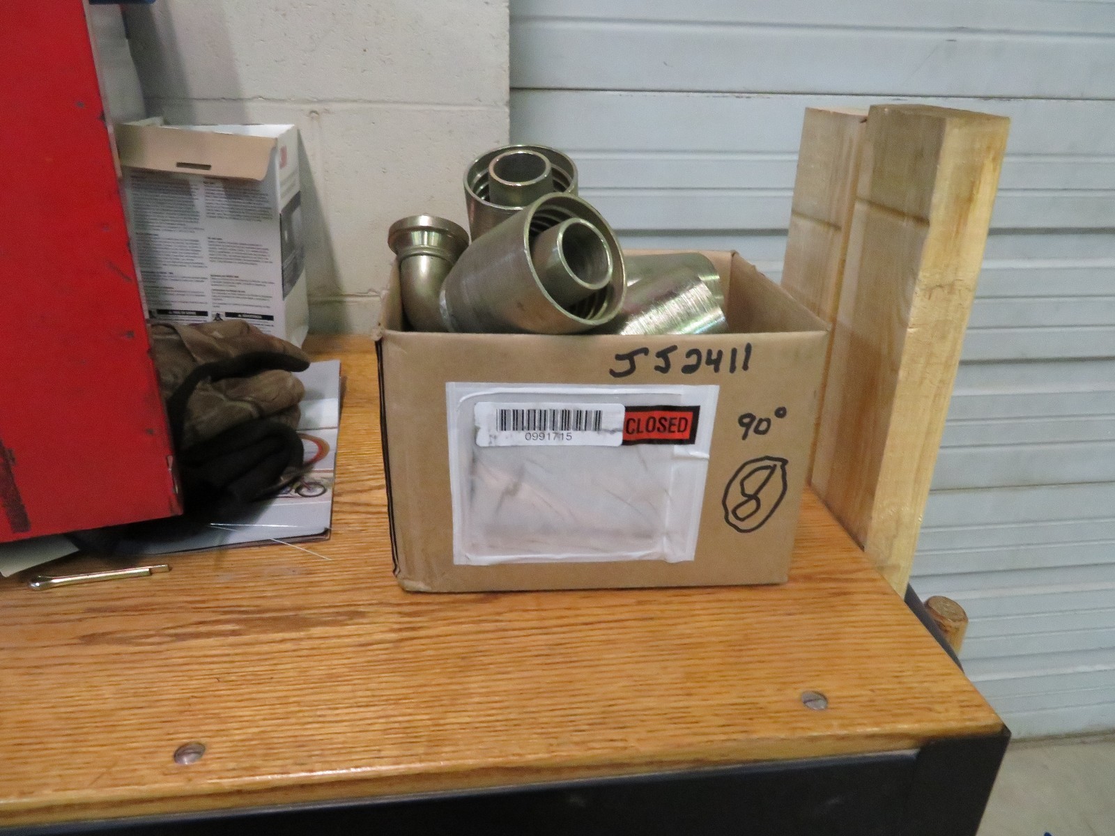 PARKER JJ24-20PA90 HYDRAULIC FITTING 90 DEGREE