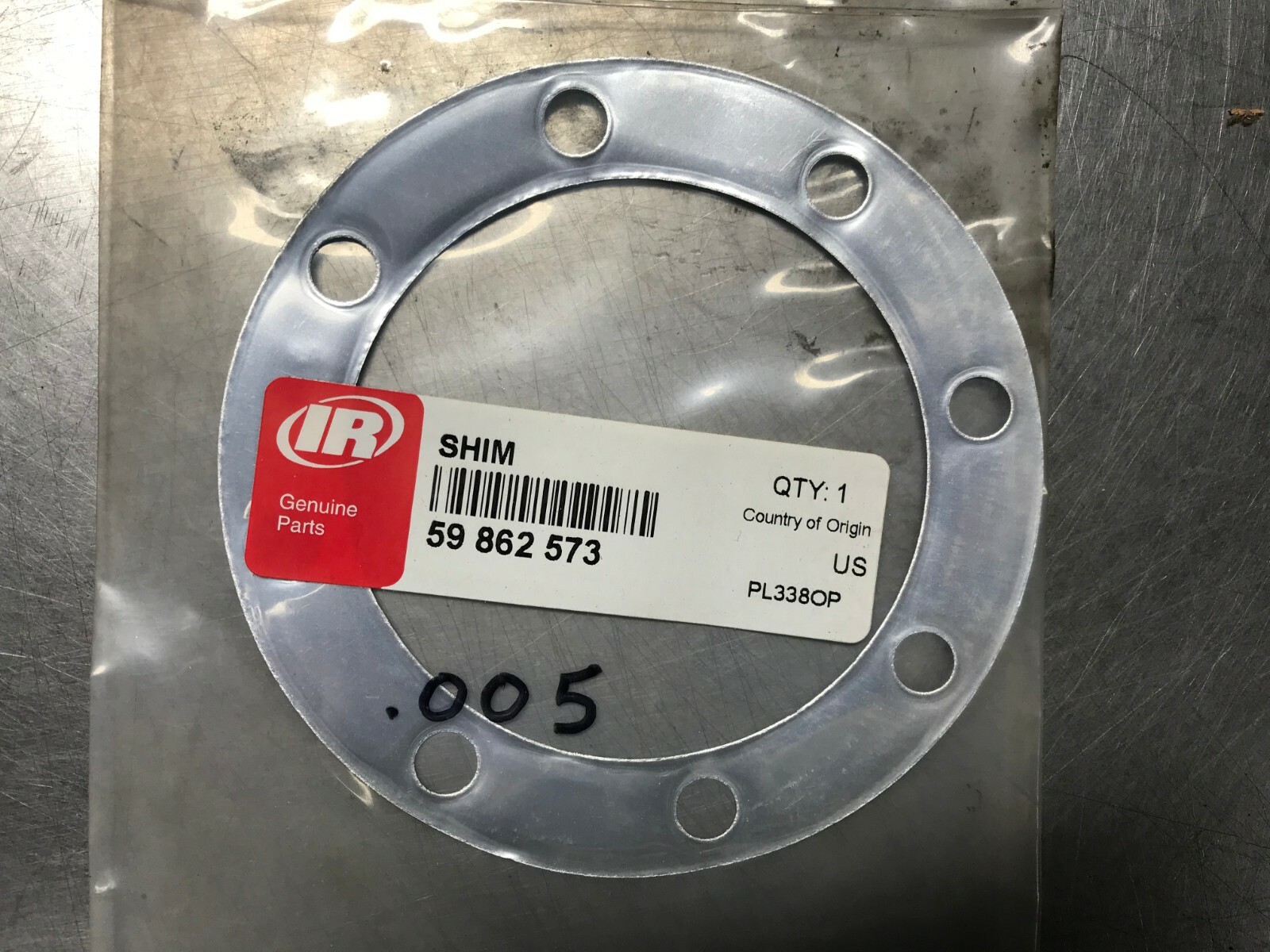 59862573  GENUINE  Ingersoll Rand   SHIM  .005    RM59862573