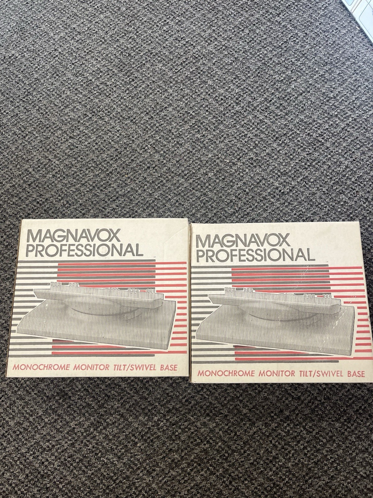 Magnovox Professional Tilt/Swivel Base For Monochrome 7BM613 & 7BM623 Vintage