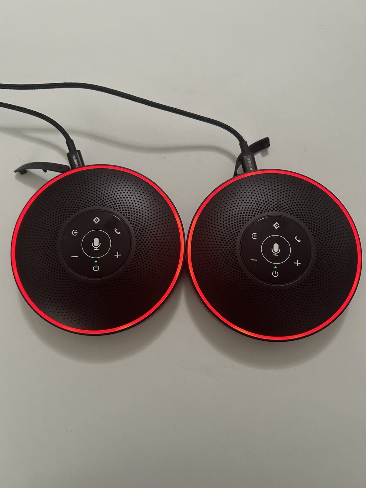 EMeet OfficeCore M220 Lite Wireless Speakerphone Black (2 Pack)