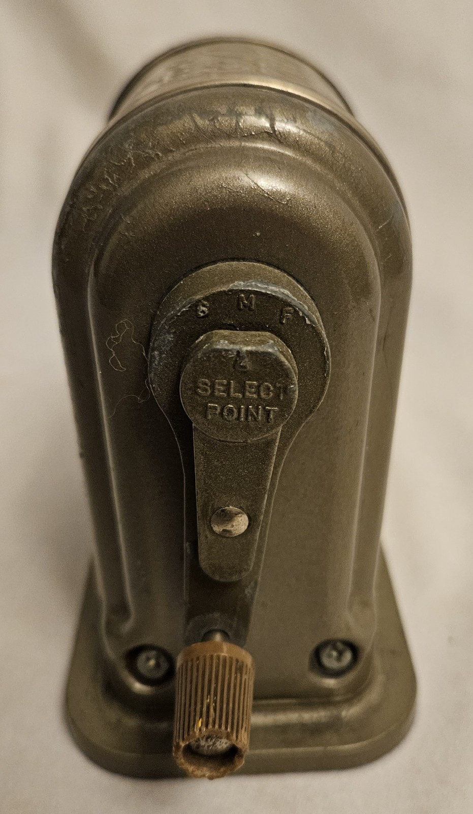 Boston Ranger 55 Vintage 6 Hole Adjustable Point Selector Pencil Sharpener
