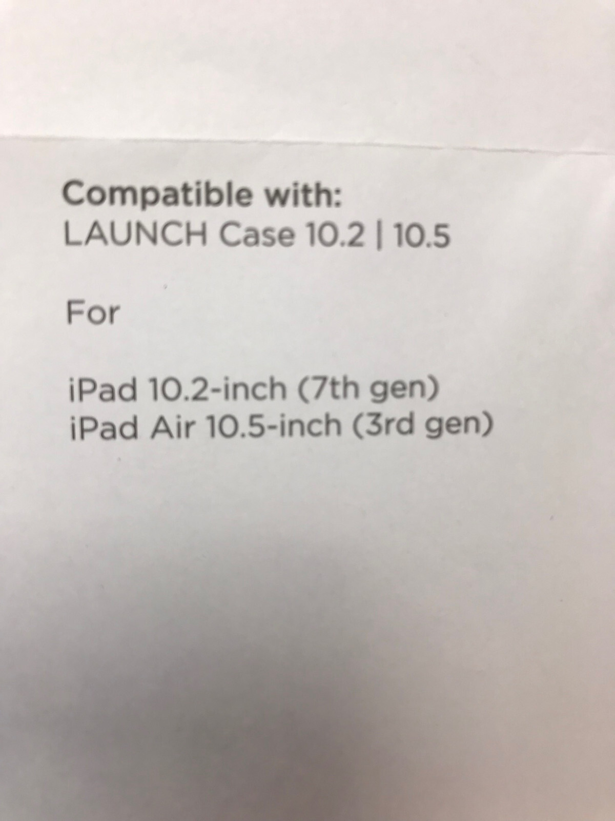 IPORT LAUNCH RUGGED CASE 10.2 / 10.5 72010 NEW
