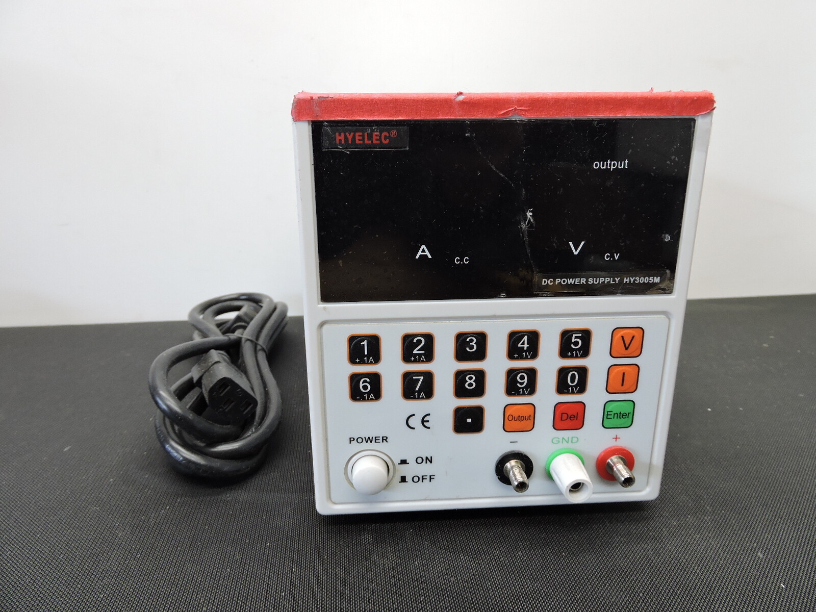 Hyelec Dr. Meter Programable Linear DC Power Supply HY3005M - WORKS