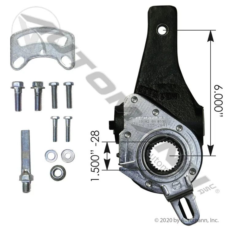 Automann 135.2841 Haldex Type Slack Adjuster, 6 In.
