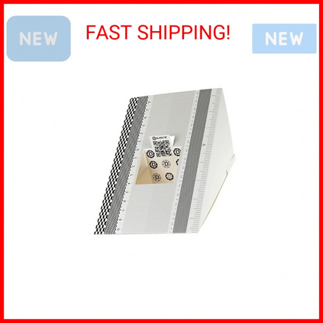DSLRKIT Lens Focus Calibration Tool Alignment Ruler Folding Card(Pack of 2)