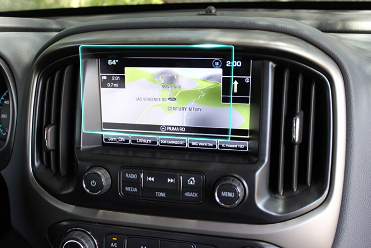 Crystal Clear Screen Protector for 2016 Chevrolet Colorado Vehicle Navigation