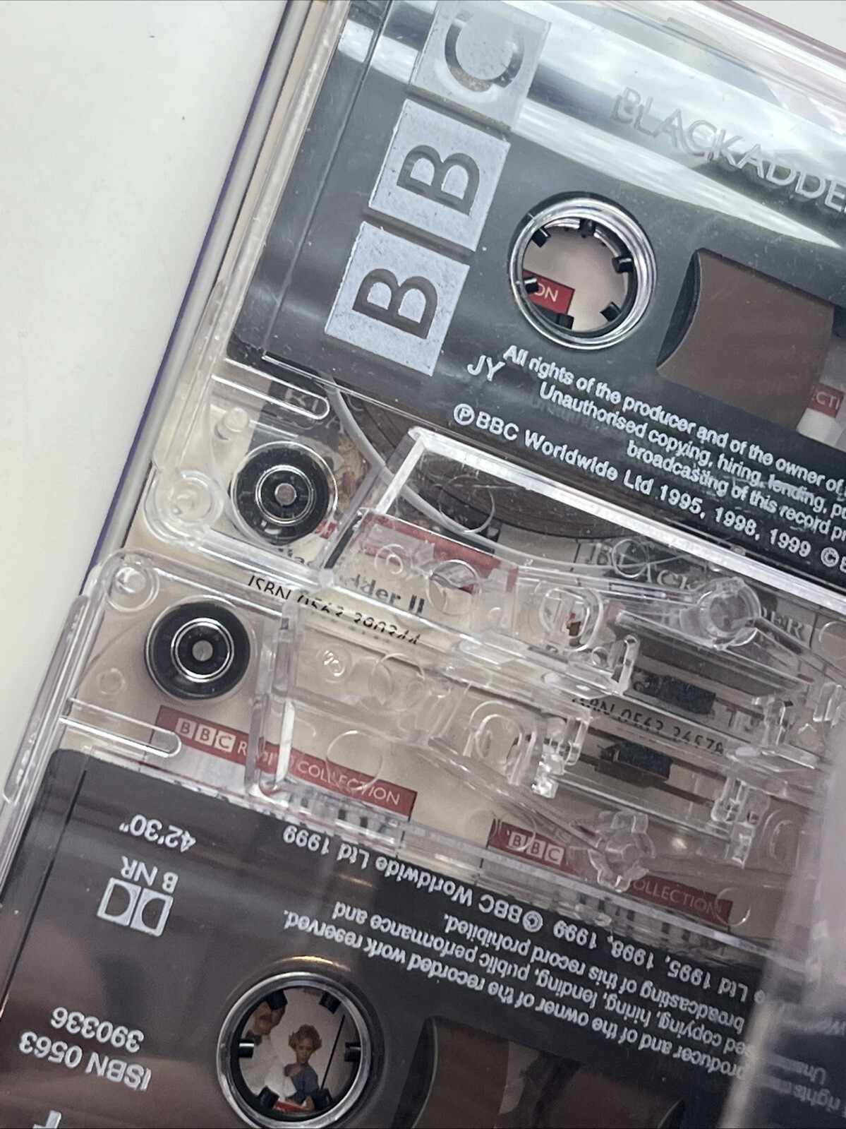 4 x Audiobook Cassette Tape Bundle - Blackadder /Just So Stories /Robert Westall