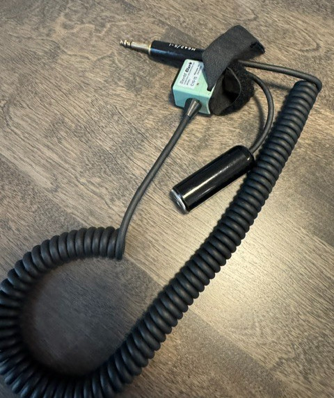 David Clark C10-15 PTT (Push to Talk) SWITCH Used Once Like new