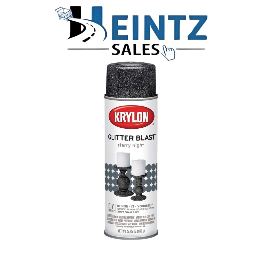 KRYLON 3805 -- Glitter Blast Starry Night 5.75 oz 2 Pack