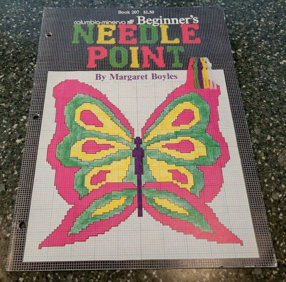 Columbia Minerva Beginner's Needlepoint Margaret Boyles Book 207