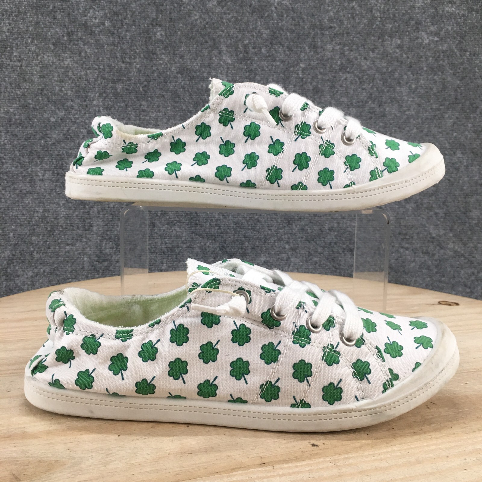 Dunes Sport Shoes Womens 9 M Reesa Casual Sneakers Flats Canvas Lace Up Low Top