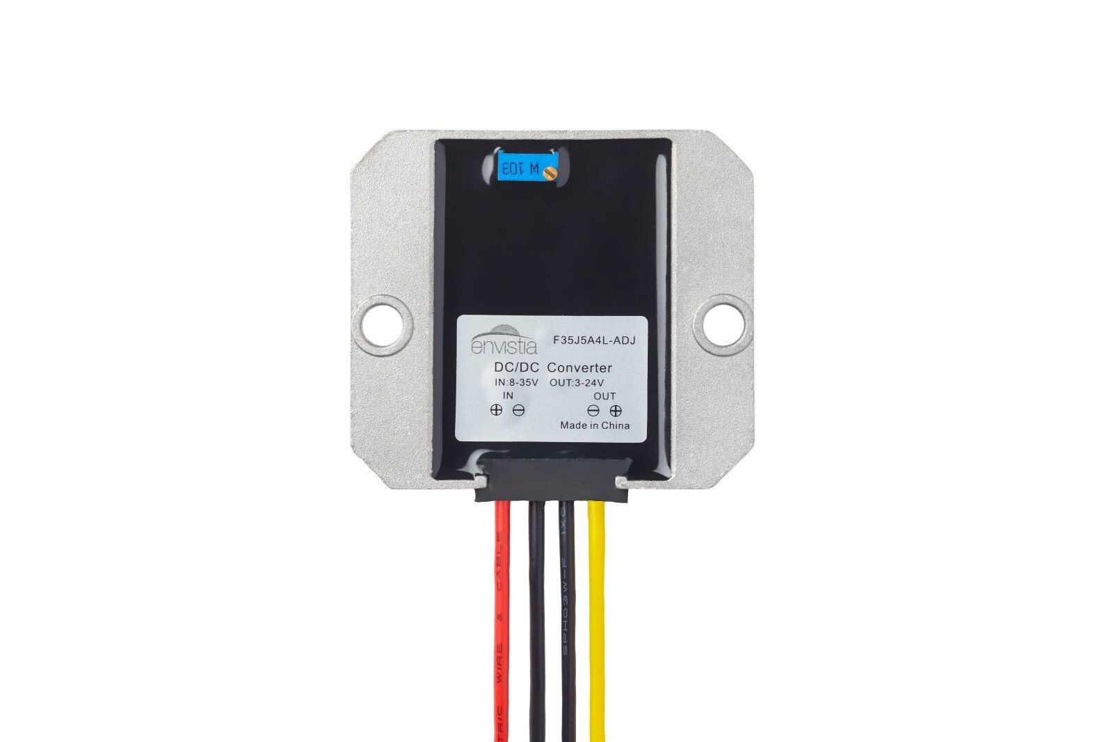 8-35V In 3-24V Out 5A Adjustable Waterproof DC-DC Step Down Converter