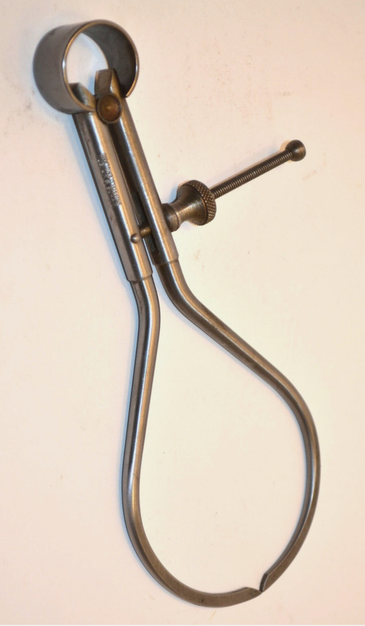 NOS MOORE & WRIGHT UK Round LEG 5 inch TOOLMAKERS Spring Outside Caliper