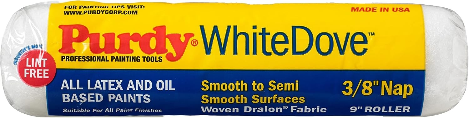 Purdy White Dove Roller Cover 9 in. x 3/8 in. Nap (144670092)