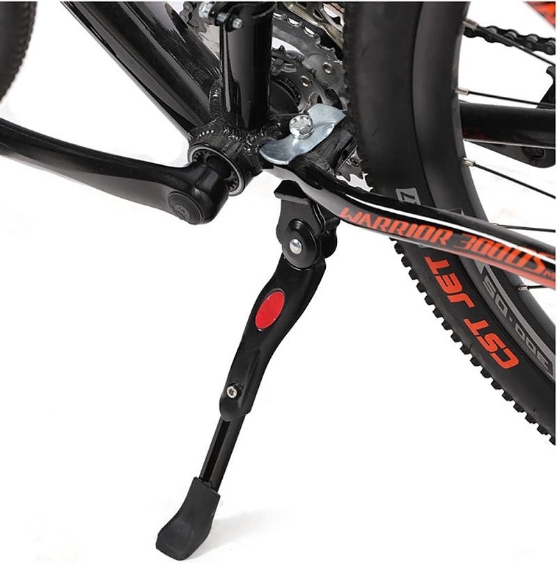 24 to 26 In Bicycle Kickstand with Bike Chainstay Protector - Aluminum Alloy Sta