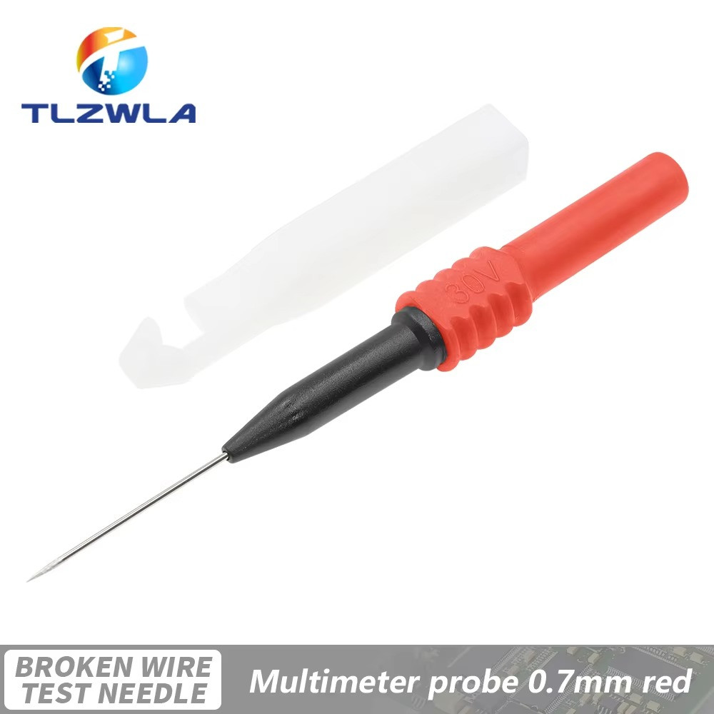Each Color 5Pcs Multimeter Test Probe Wire Piercing Diagnostic Needle Tool Set