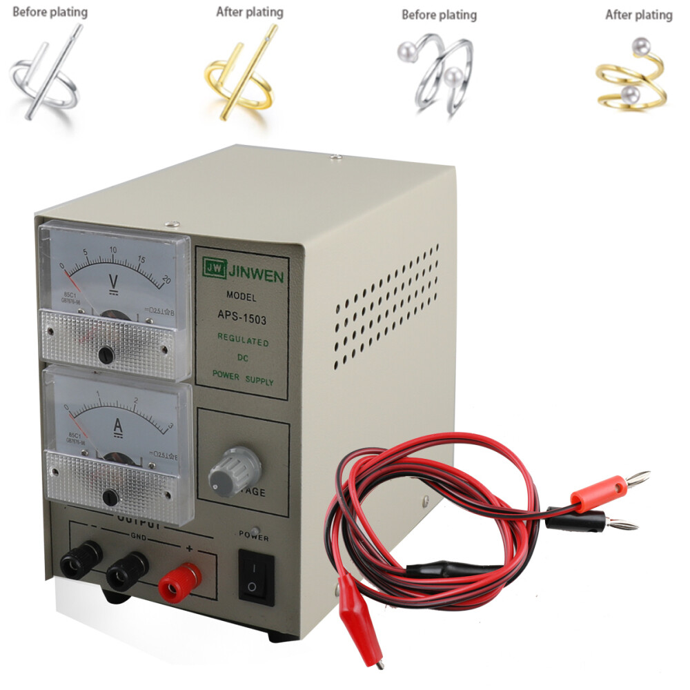 Gold Plating Machine Jewelry Plater Electroplating Kit Jewelry Plating Machine