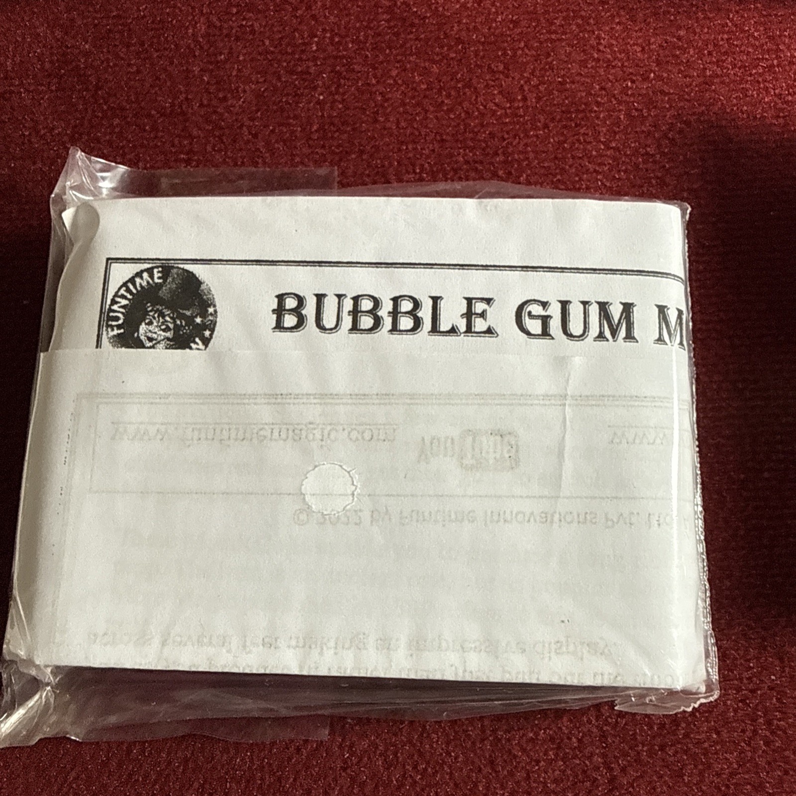 Bubble Gum Mouth Coils-1 Dz-Magic Trick-comedy-kids Show-clown-funny