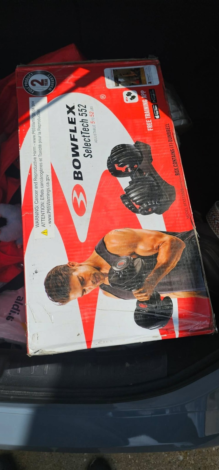 bowflex selecttech 552