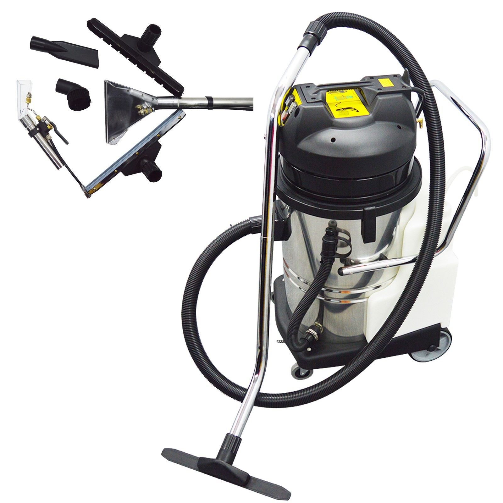 Commercial Carpet Cleaning Machine 80L Hotel Carpet Extractor Machine 110V 2KW
