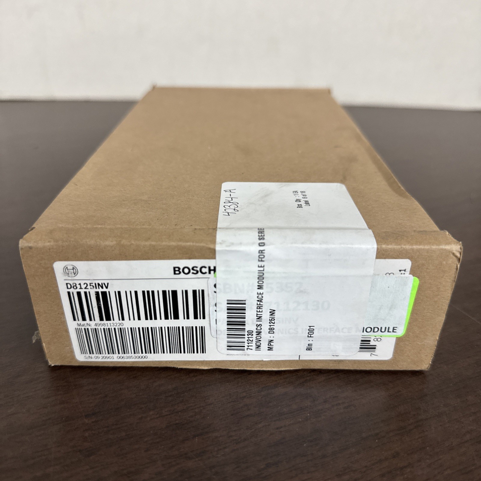 NEW Bosch Inovonics D8125INV Wireless Interface Security Alarm Keypad Module