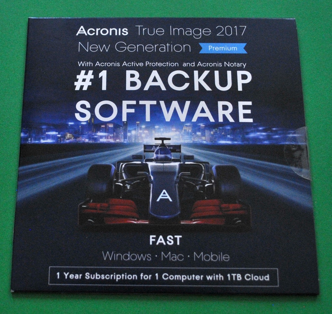 PHYSICAL VERSION | Acronis True Image 2017 | Physical CD & Key | NEW & SEALED