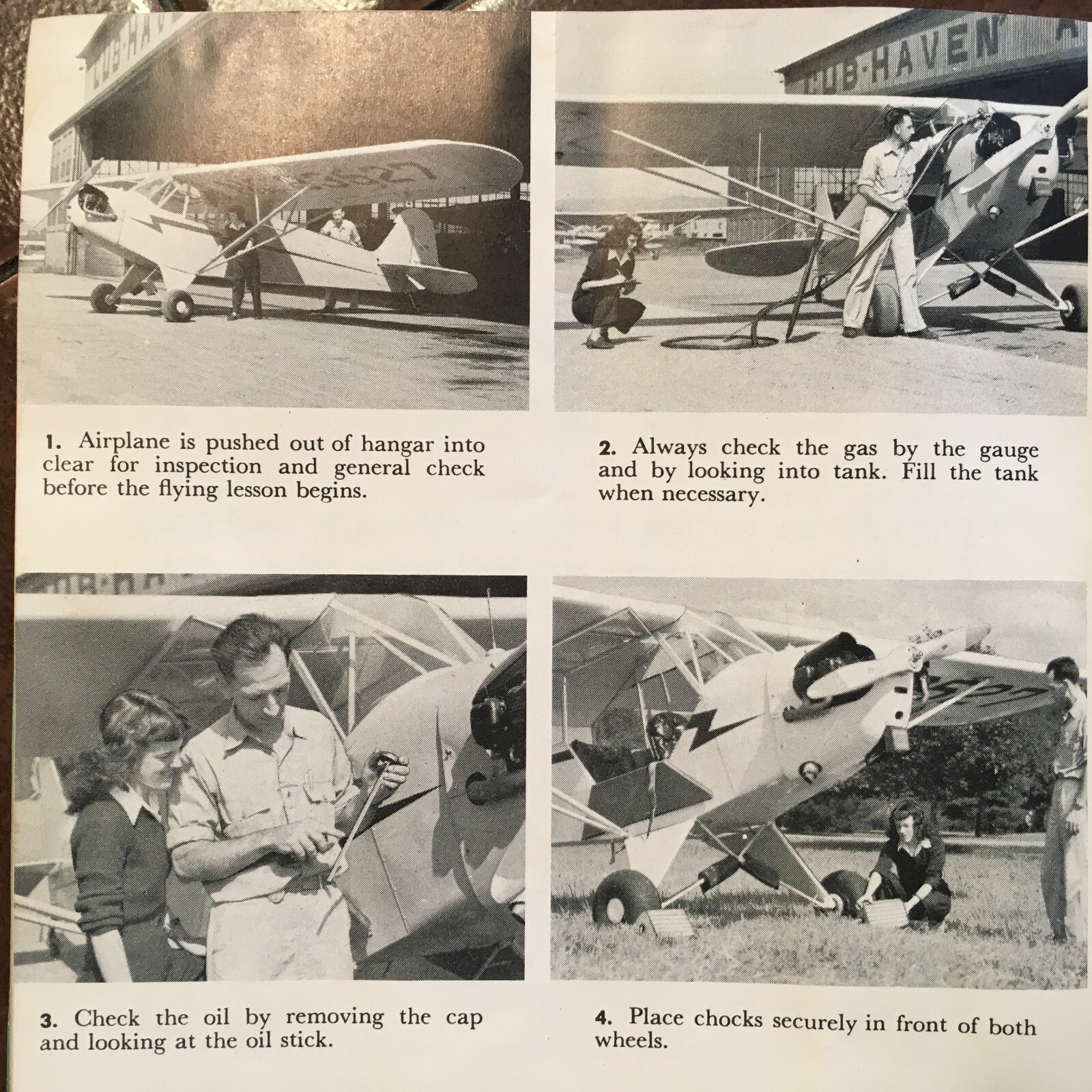Vintage, Original How to Fly Training Booklet by Piper