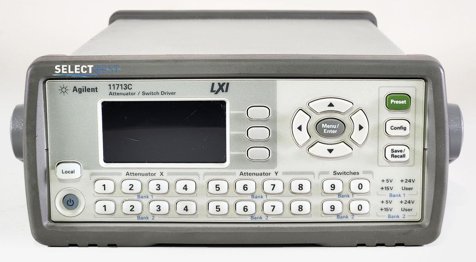 AGILENT (KEYSIGHT) 11713C LXI DIGITAL ATTENUATOR / SWITCH DRIVER (REF.: H)
