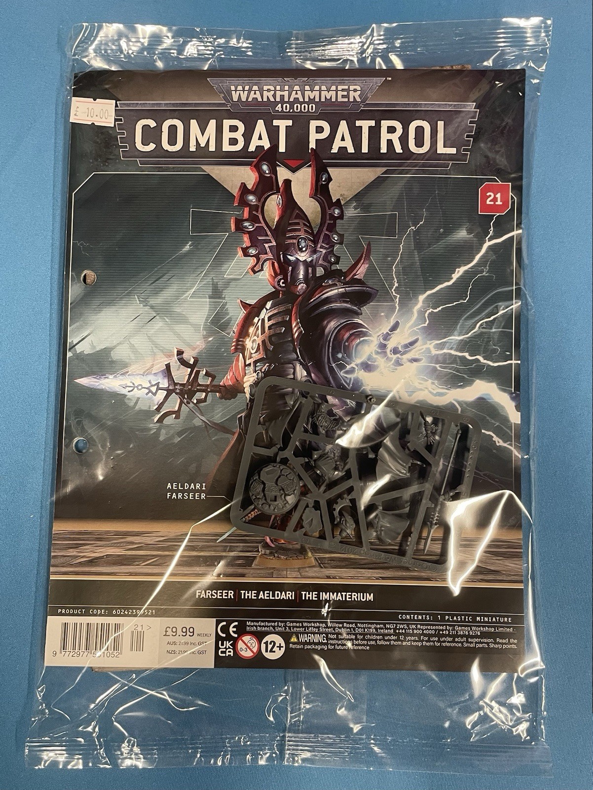 WARHAMMER 40K COMBAT PATROL ISSUE 21  FARSEER THE AELDARI