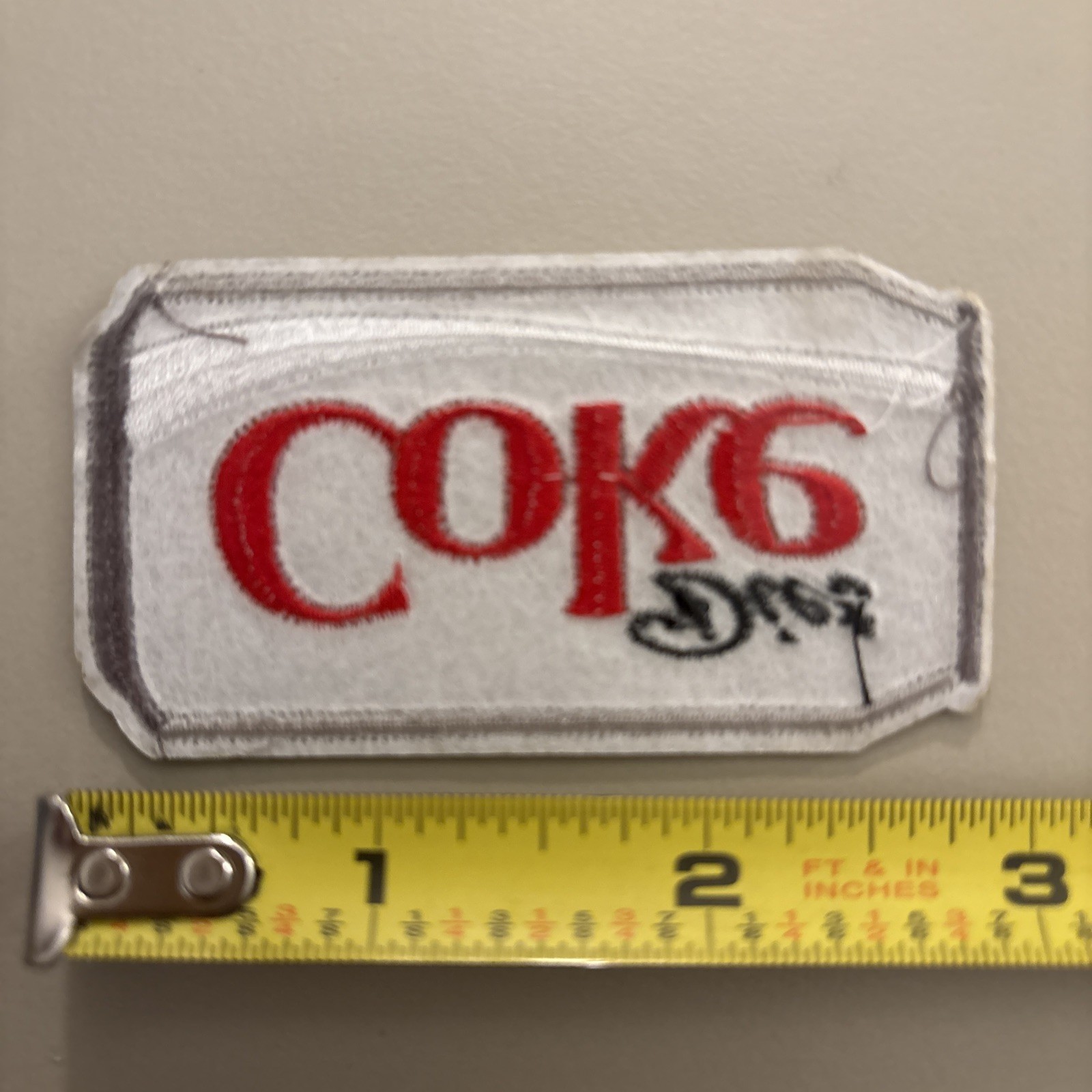 Diet Coke - Embroidered Iron on Patch