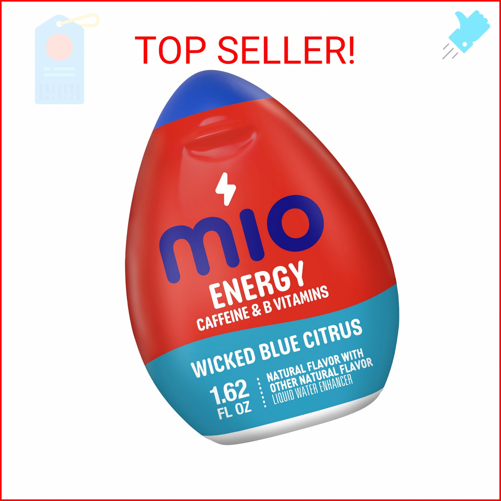 mio Energy Wicked Blue Citrus Flavored with other natural flavor Liquid Water En