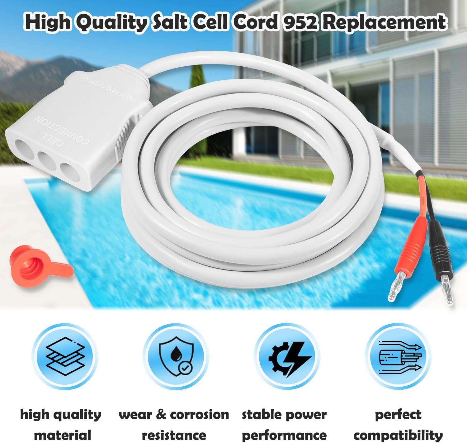 Cell Cord 952 ST/DIG for Autopilot Pool Pilot Digital DIG-220, Soft Touch ST-220