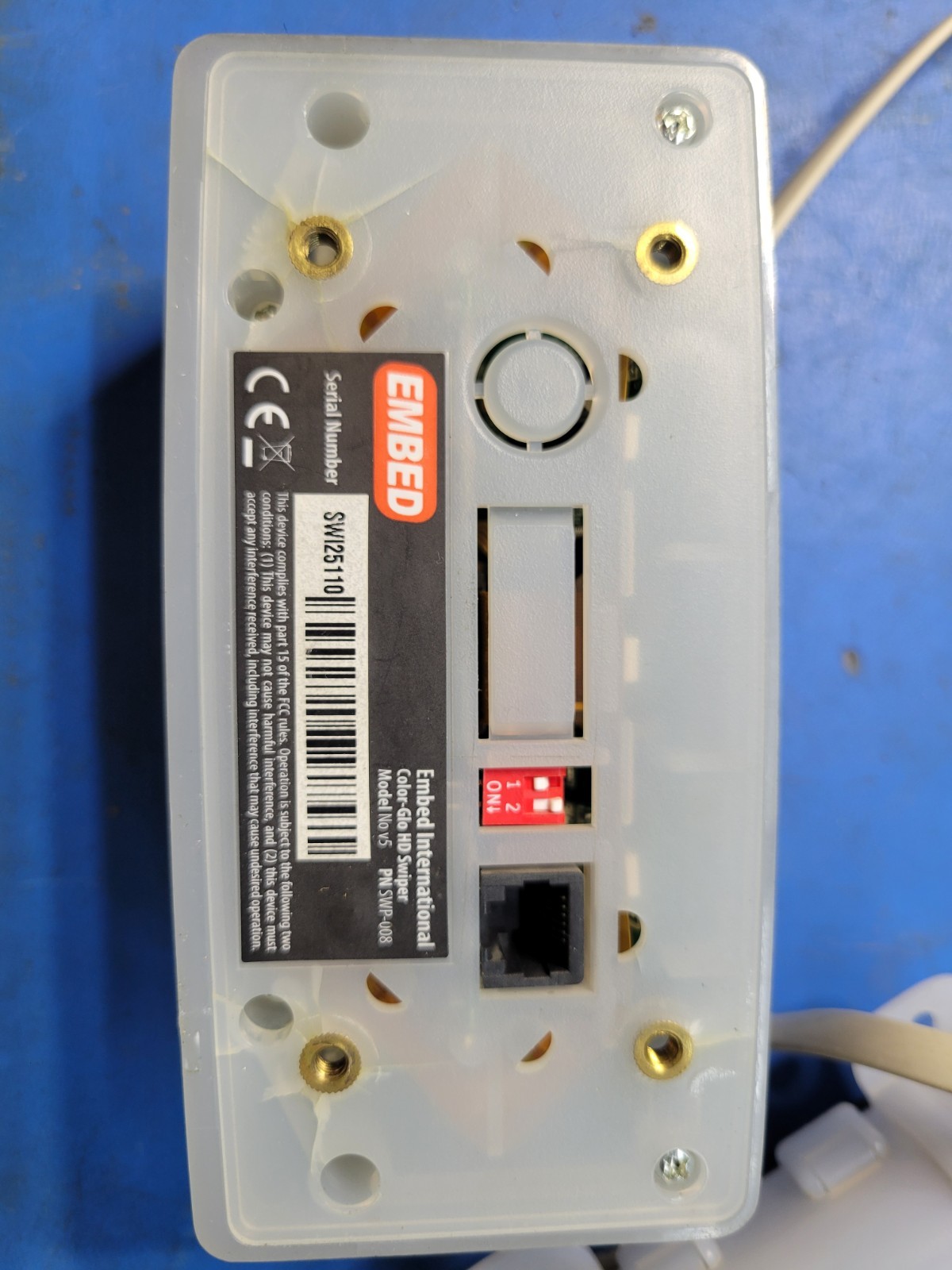 Embed Card Reader Color-Glo HD Swiper SWP-008