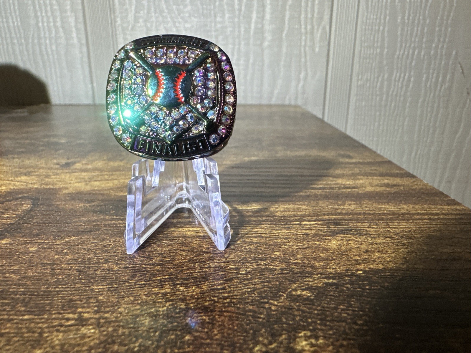 Tournament Finalist Ring Iridescent Purple, Blue, Green