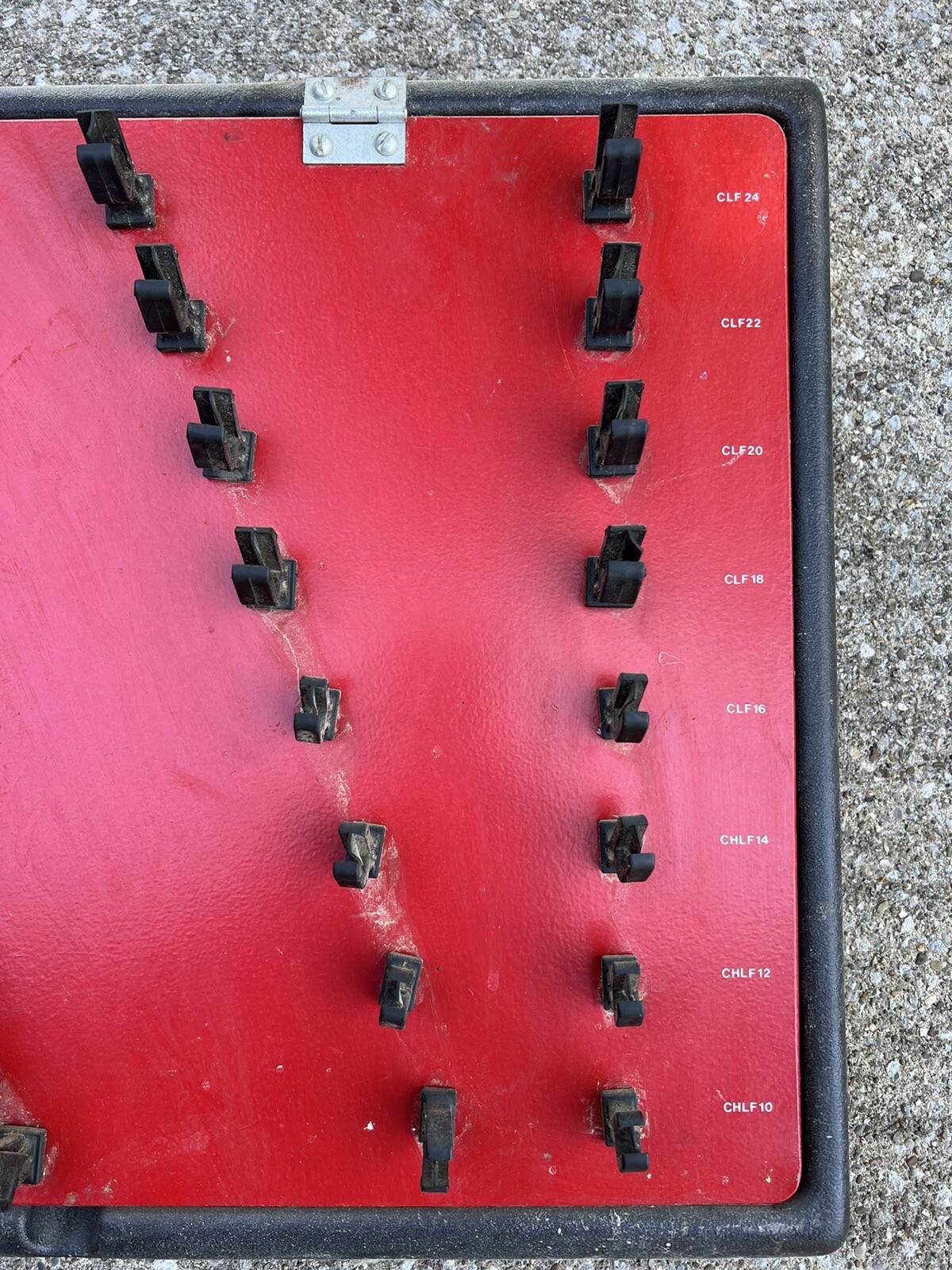 🇺🇸 Mac Tools Wall SAE Wrench Rack Lift Up Hinged Display 3 Shelf 🇺🇸