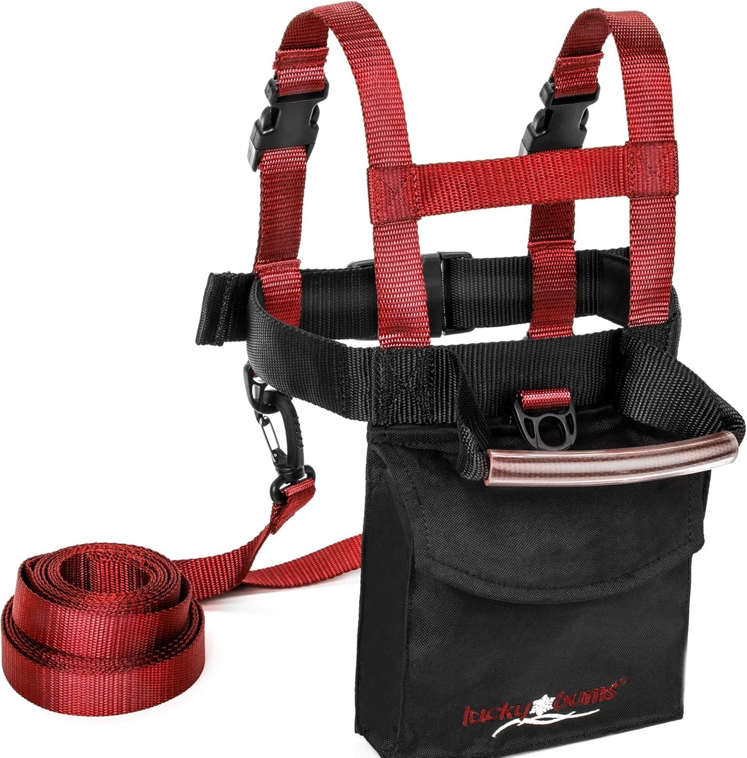​Lucky Bums Kids Ski Trainer Harness with Leashes & Grip Handle for Teaching