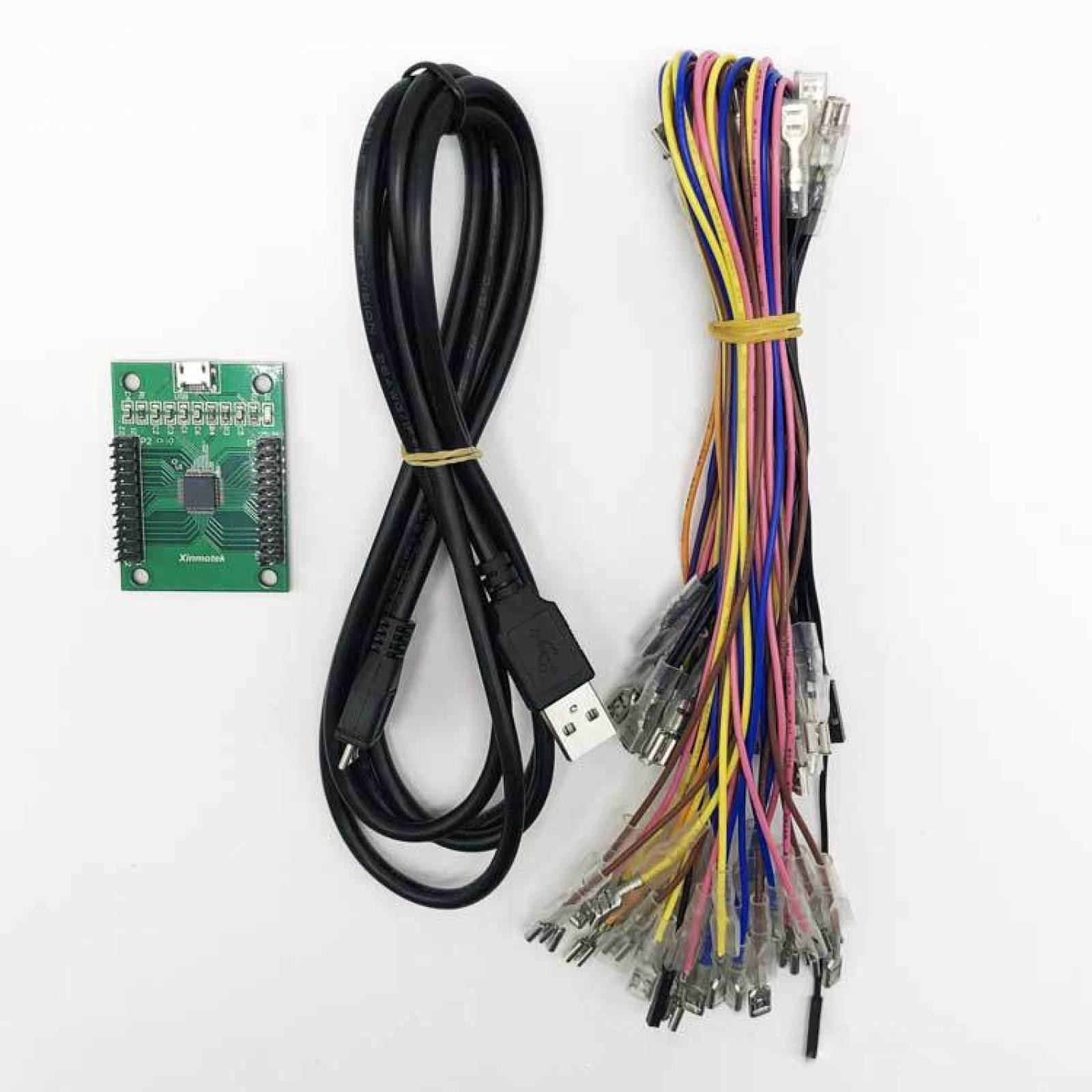 New Arcade Encoder to USB Controller Wiring 2 Players DIY Kit For Mame PC PS3